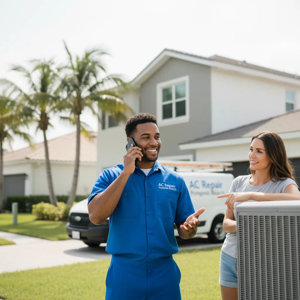 AC Repair Pompano Beach customer support in Effort